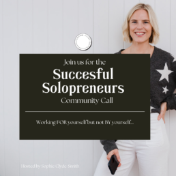 sophie clyde-smith female business coach